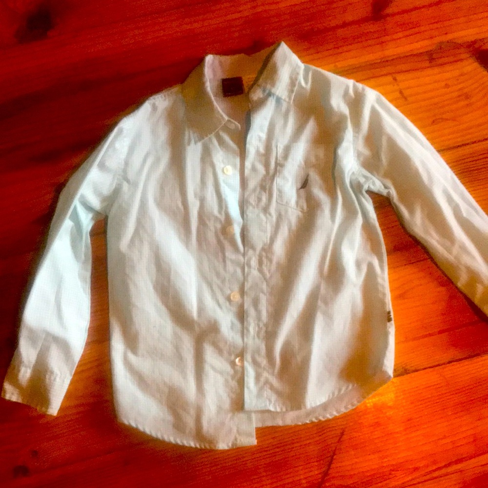 Light blue Nautica 4T dress shirt